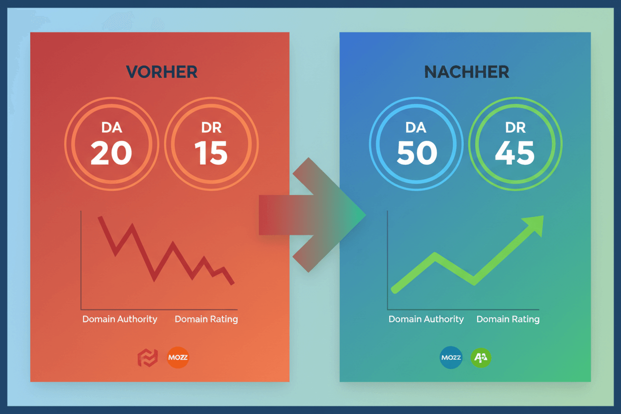 DA/DR Vorher-Nachher Visualisierung